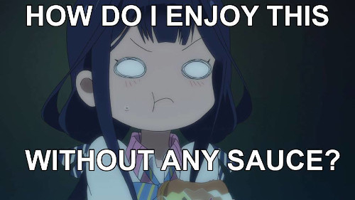 without sauce meme